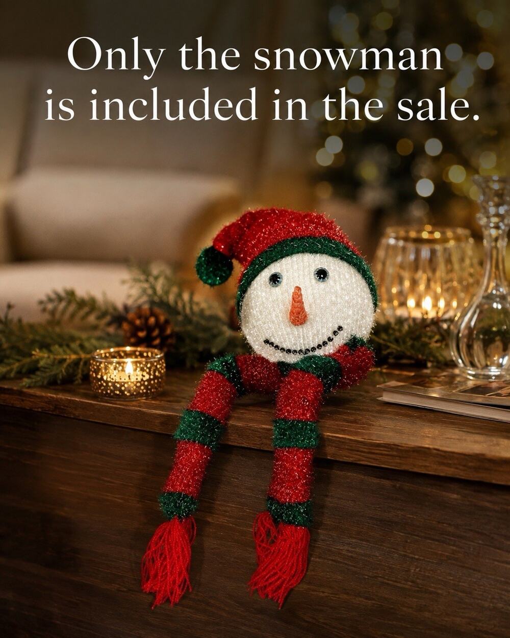 Kurt Adler Fiber Optic 7” Color Changing Christmas Snowman Head EXTRA Bulb